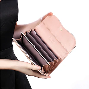 New Fashional Women Genuine Pu Leather Wallet