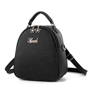 High quality handbags 2019 new simple Korean small women genuine leather backpack