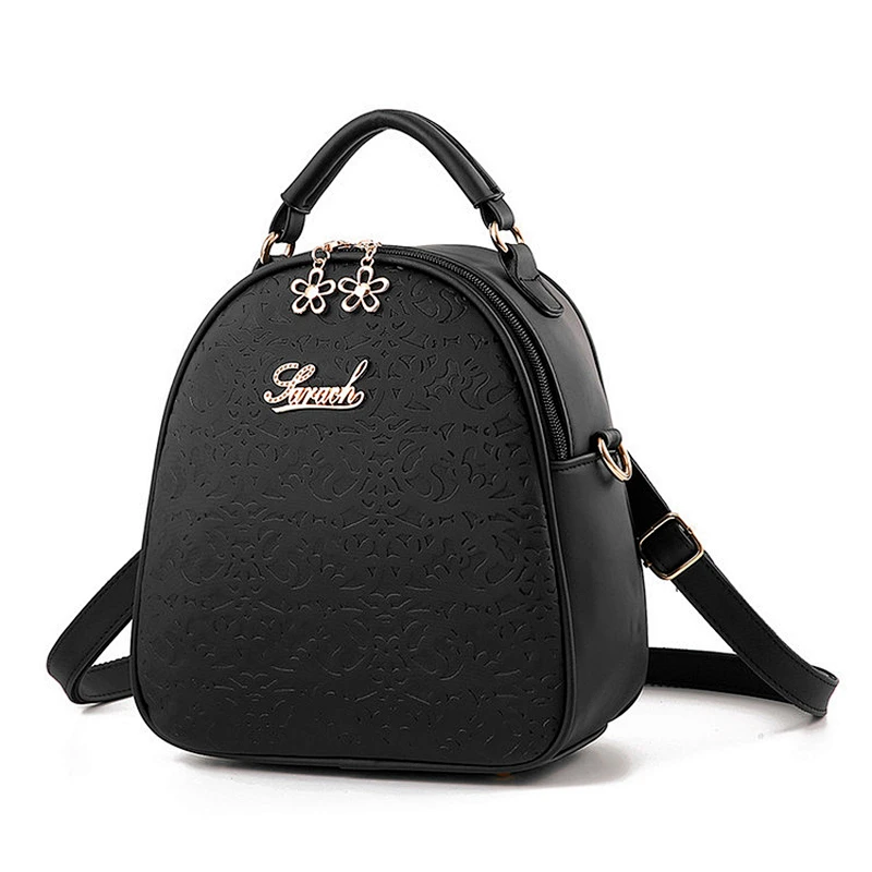 High quality handbags 2019 new simple Korean small women genuine leather backpack