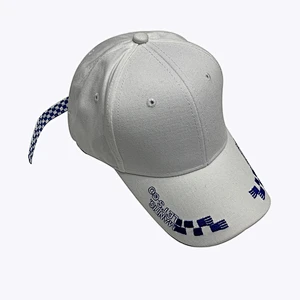New Styler Embroidery Characteristic Grid Baseball Cap