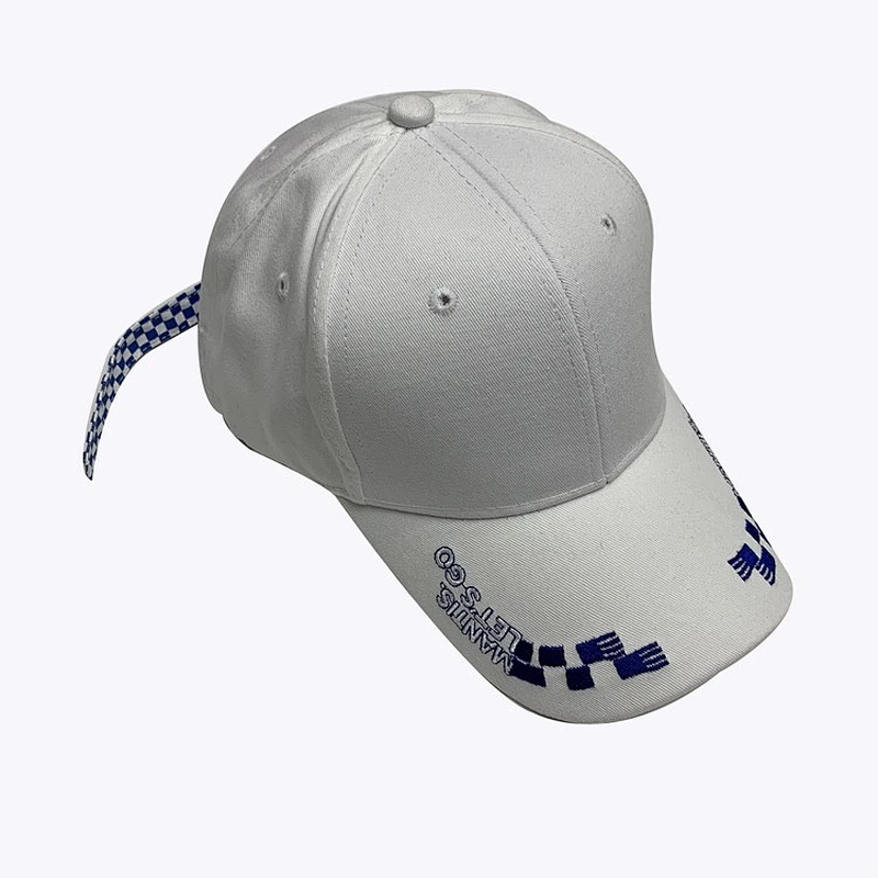 New Styler Embroidery Characteristic Grid Baseball Cap