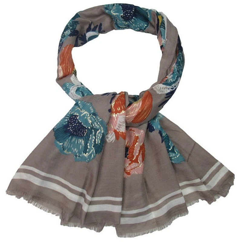New fashion  Korean cotton scarf printed woman's scarf