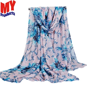 Best selling hot chinese products hand knitted shawl hijabs muslim dubai head scarf