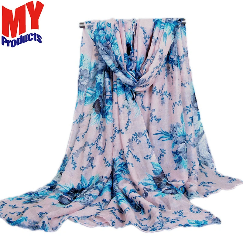 Best selling hot chinese products hand knitted shawl hijabs muslim dubai head scarf