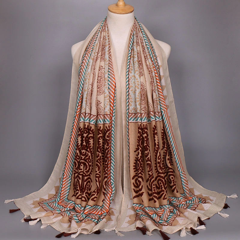 Black glitter scarf printed silk chiffon fabric private label scarves