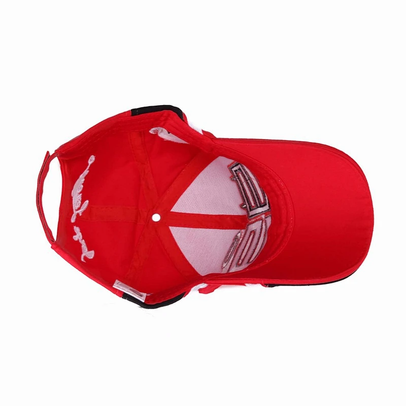 Custom high quality baseball cap 3D embroidered motorcycle baseball hats sport racing cap