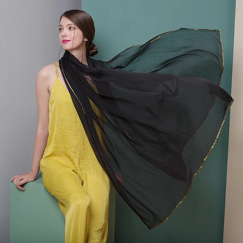 Floral scarf 100% silk scarf evening shawls and wraps