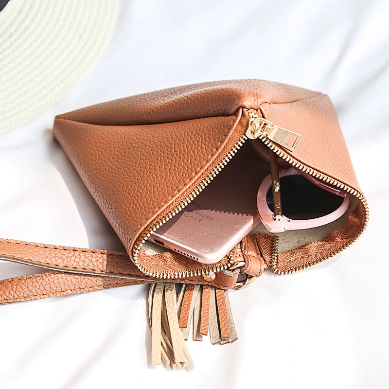 2019 New Fashion Triangular Shape Lady Messenger Shoulder Bag Mini Handbag