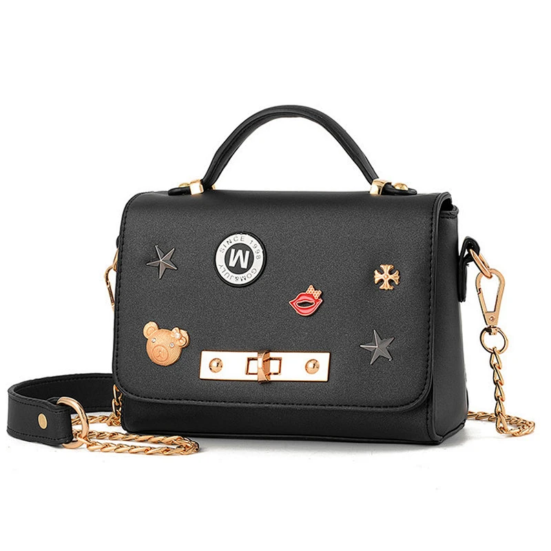 Women messenger bags pu leather crossbody bags shoulder long strip bag for girls