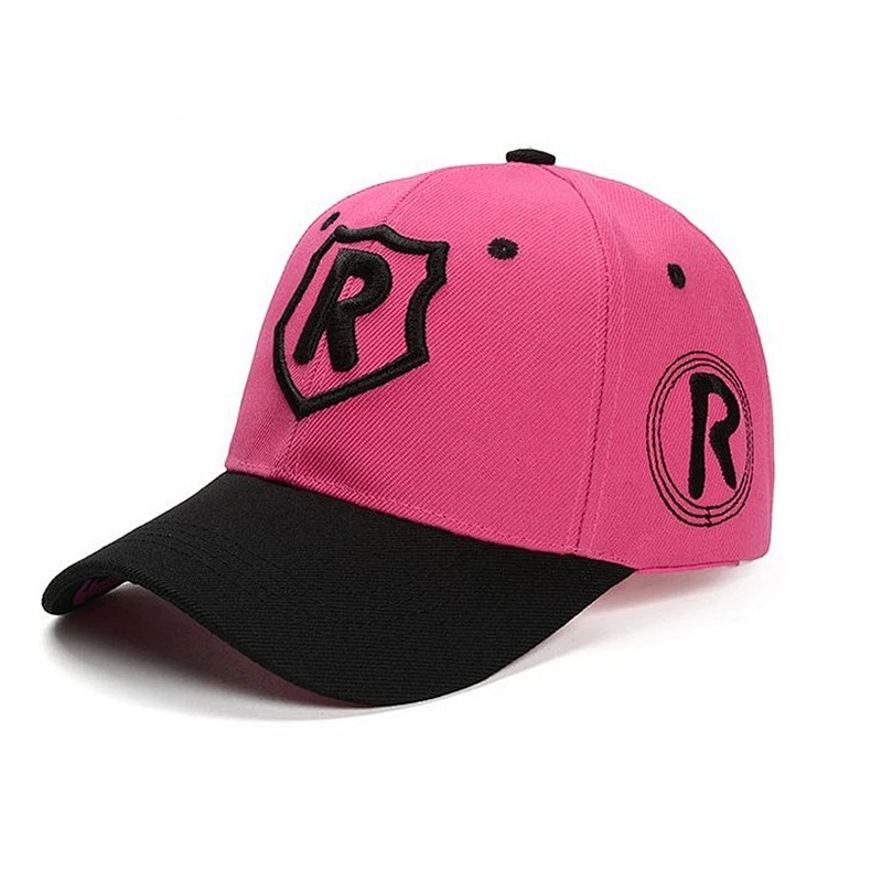 New Design Color Cap Embroidery Letters Cap Cotton Golf Sport Cap