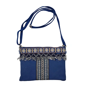 Custom New Royal Blue Sling Crossbody Shoulder Bag