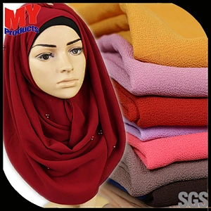 Latest Designs Hijab Scarf Dubai And Beaded Hijab Scarf