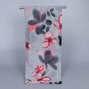 Viscose cotton shawl handmade wool shawl pashmina cotton hijab scarf