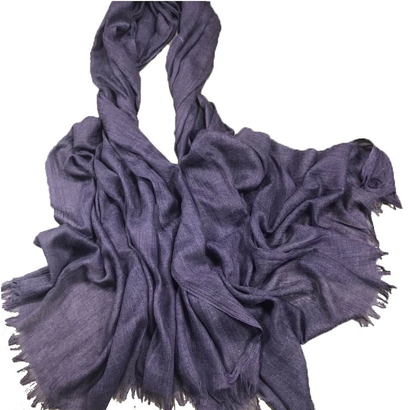Women's Fashion cotton oversize extended pure color scarf
