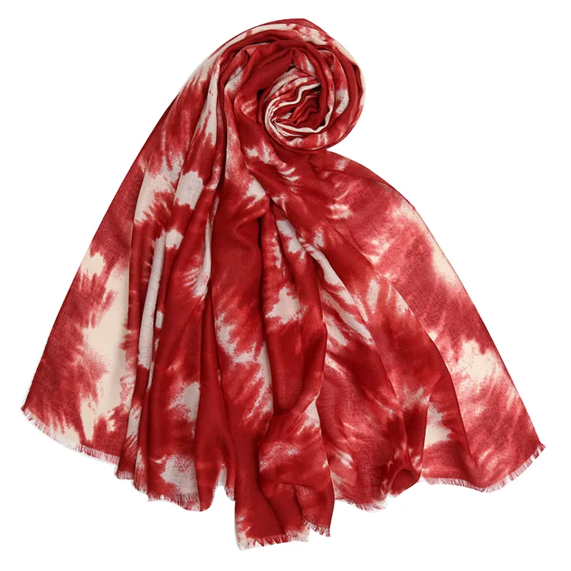 Spring and summer travel sunscreen beach shawl versatile colored  scarf