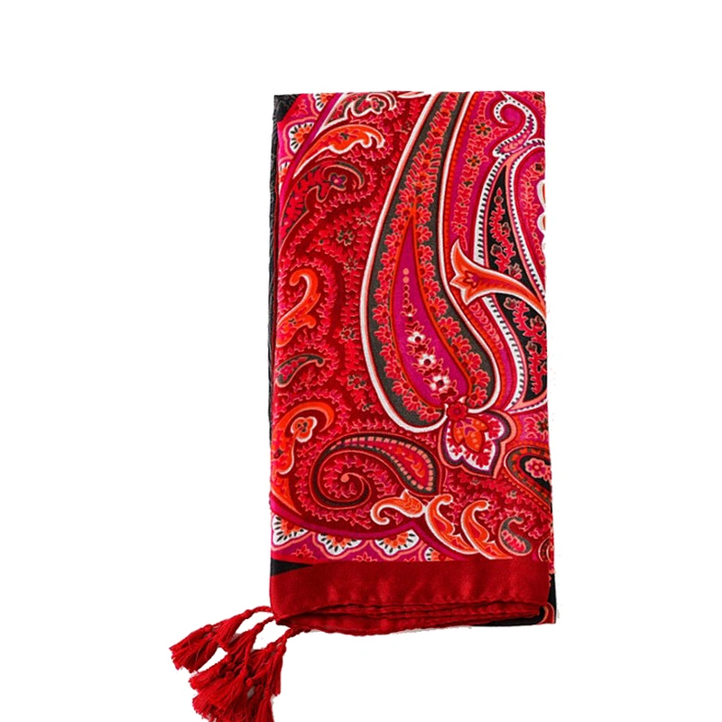 New style flower tassel beach towel sunshade scarf