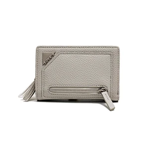 Short Wallet Ladies Small Women Fresh Foldable Leather Coin Purse Leather Wallets
