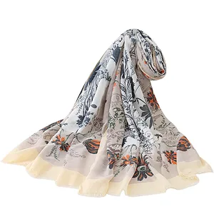 lady's long fashion scarf  beach towel sunscreen shawl scarf