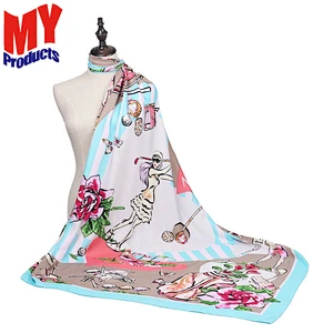 Latest muslim long scarf ladies dress shawls tube cool women scarf