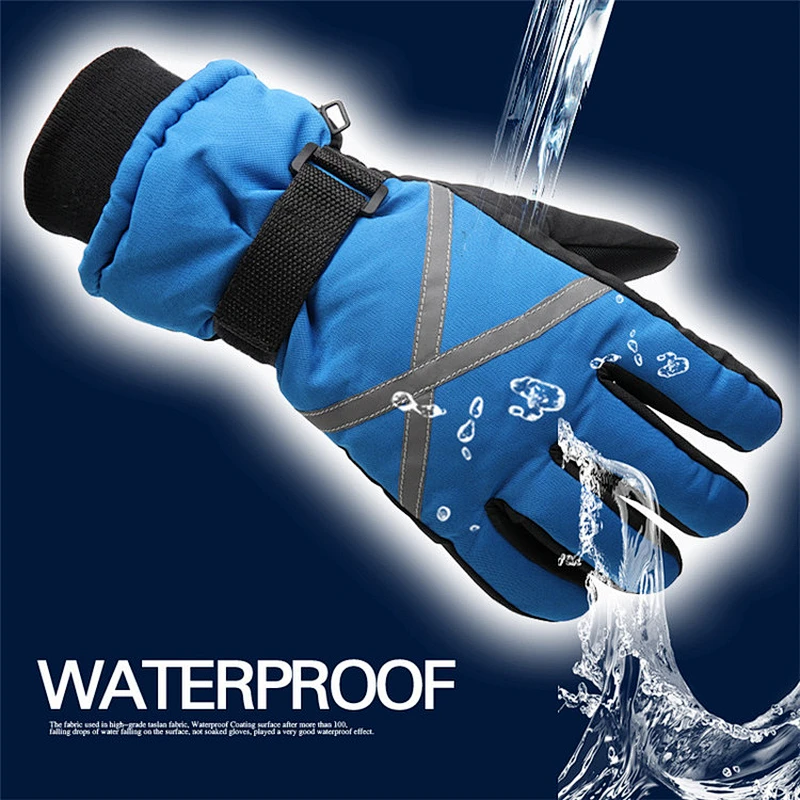 wholesale cheap custom unisex snowboard outdoor sports winter ski gloves