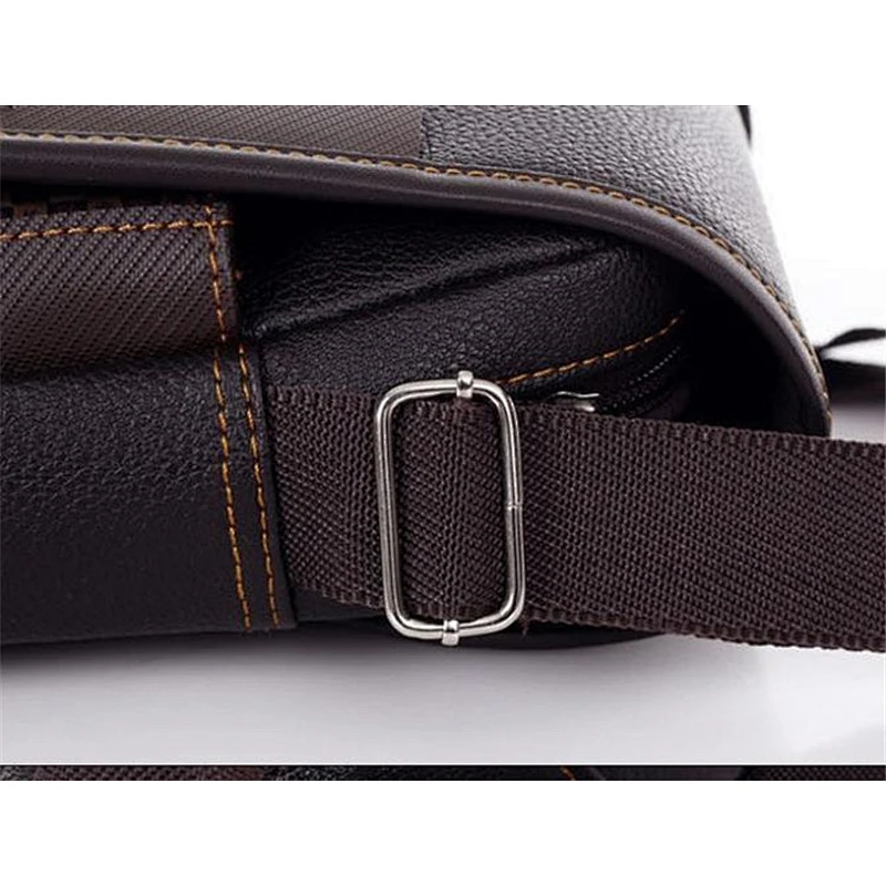 2019 Most Popular Mens Casual Business Leather Messenger Bag Shoulder Bag