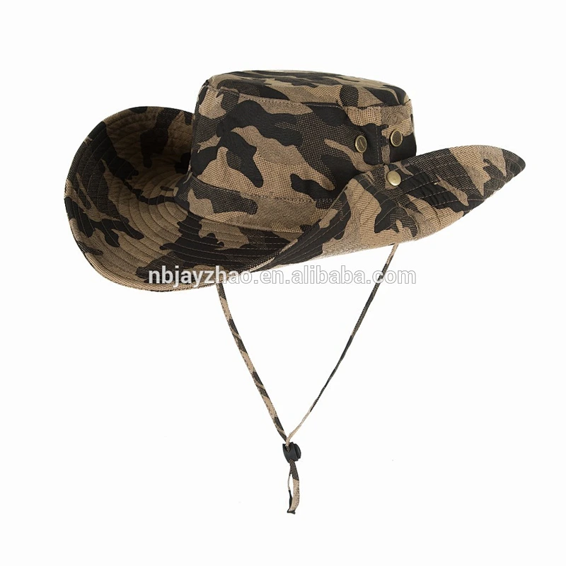 UV protection summer camouflage fisherman's cap
