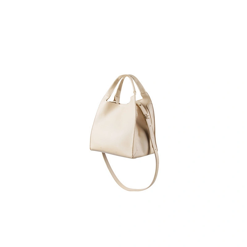 2019 New Women's Tote Bag Fashion White Small PU Trend Hand Bag