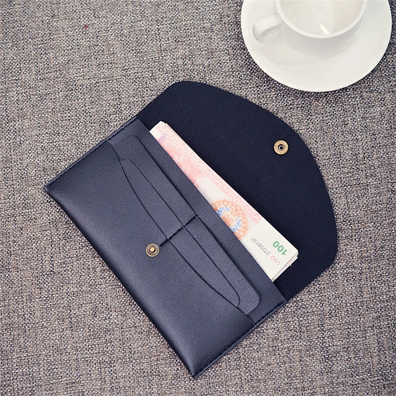 Women PU Leather Purse Long Popular Fashion Lady Wallet