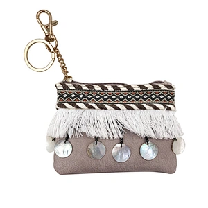 Sling Tassels Bag Mini Purse Women Zipper Custom Leather Coin Purse