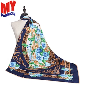 Satin Hair Scarf African Muslim Scarf Cat Scarf