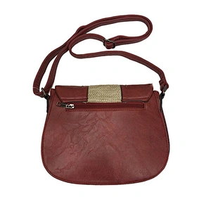 Hot Selling Custom Logo Durable PU Leather Messenger Bag For Women