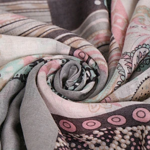 New products on china market fancy knitted scarf silk scarves pakistan