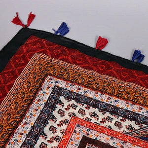 New Design Arab Scarf Silk Scarf With Chain Pattern Fancy Scarf