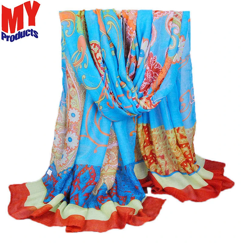 Hot products bubble chiffon shawl muslim hijab women silk scarf
