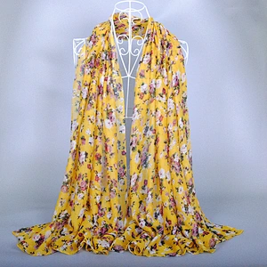 Hot products bubble chiffon shawl muslim hijab women silk scarf