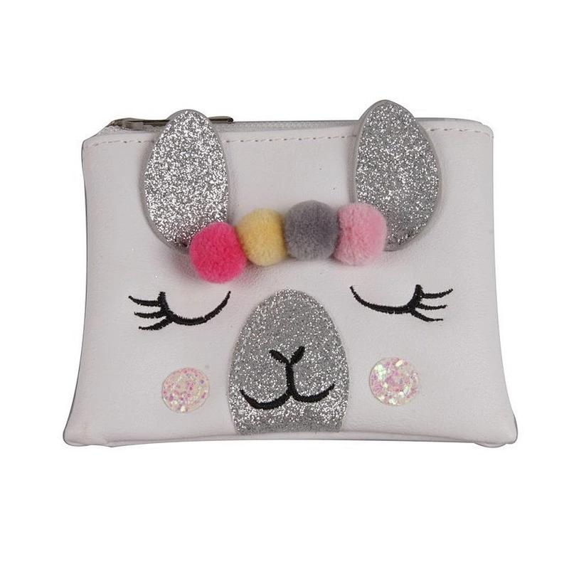 Custom New Fashion Mini Zipper Paillette Zero Wallet For Girls Coin Purse