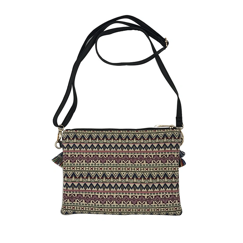 New Fashion Wholesale Women Embroidery Bag PU Crossbody Bag
