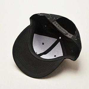 Fashion Adjustable Gorras Planas Men'S Snapback Dancing Hat Custom Hip Hop Baseball Cap With Metal Patch