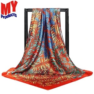 Aztec print scarf womens shawl wrap sweater indian silk scarf