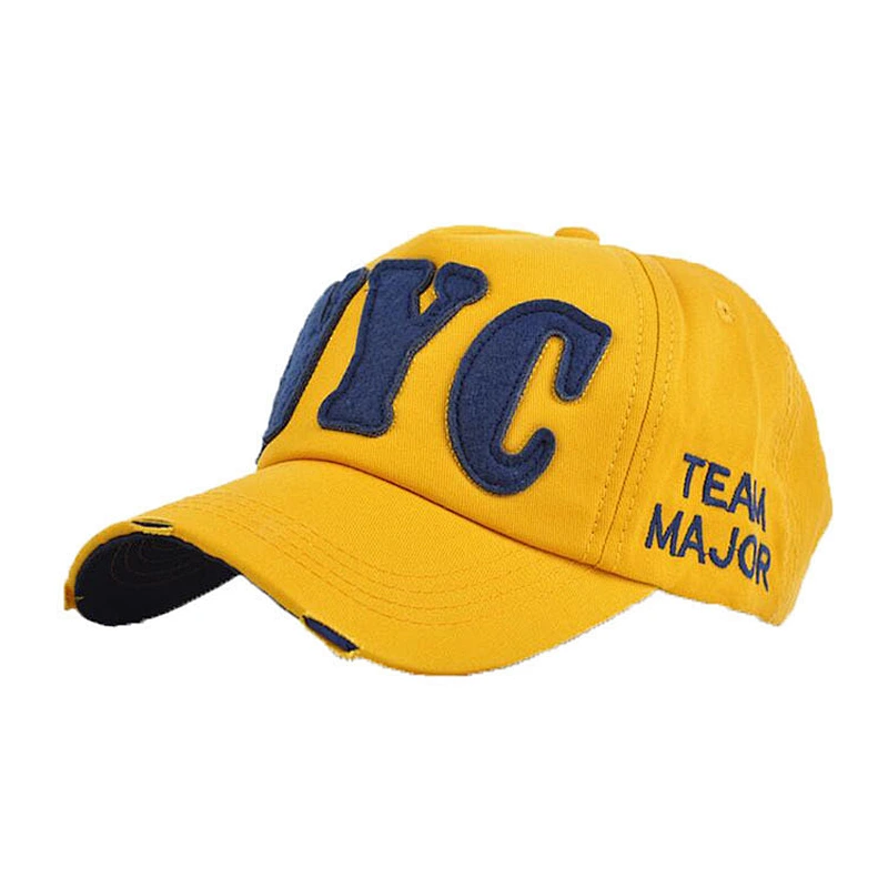 Korea Style Cap With NYC Logo Fashion Sport Cap Running Hat Sun Visor Hat