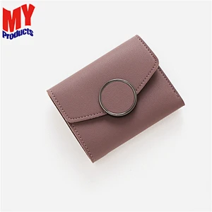 Hot selling mini card holder girl wallet