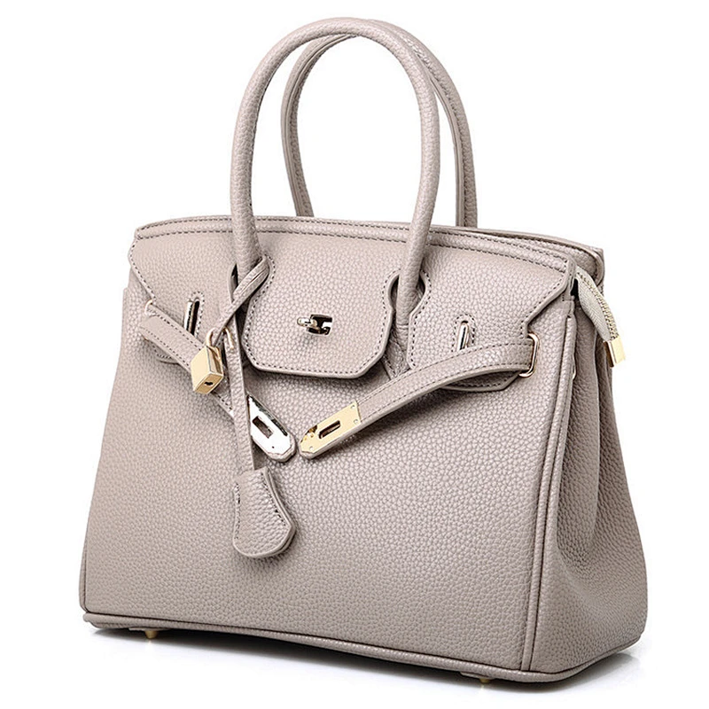 2019 Fashion Lady PU Leather Purse Tote Bags Women Large Capacity Handbags