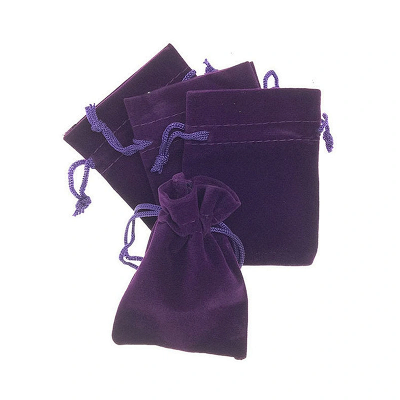 Promotion Wholesale Custom Printing Small Cotton Fabric Drawstring Bag