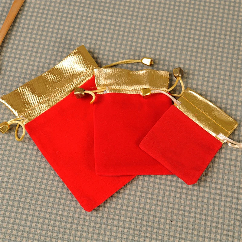 Factory Directly Jewelry Packaging Pouch Polyester Drawstring Gift Bags