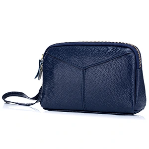 New Arrival Cow Leather Women Handbags Storage Bag Casual Clutch Wallet Bag For Women