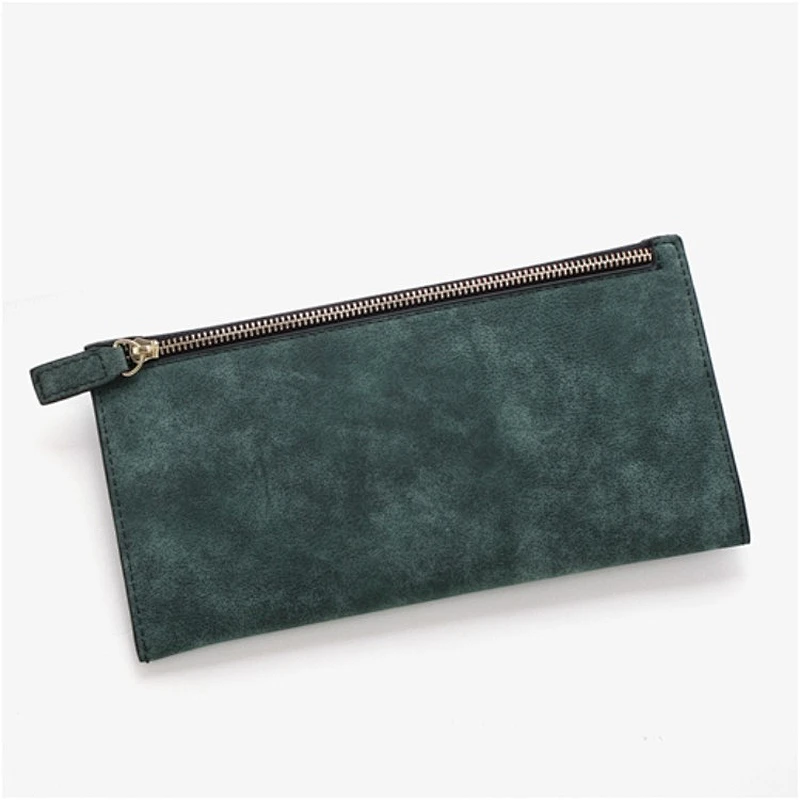 New Trendy Cute Girls Purses Women Leather Long Wallet