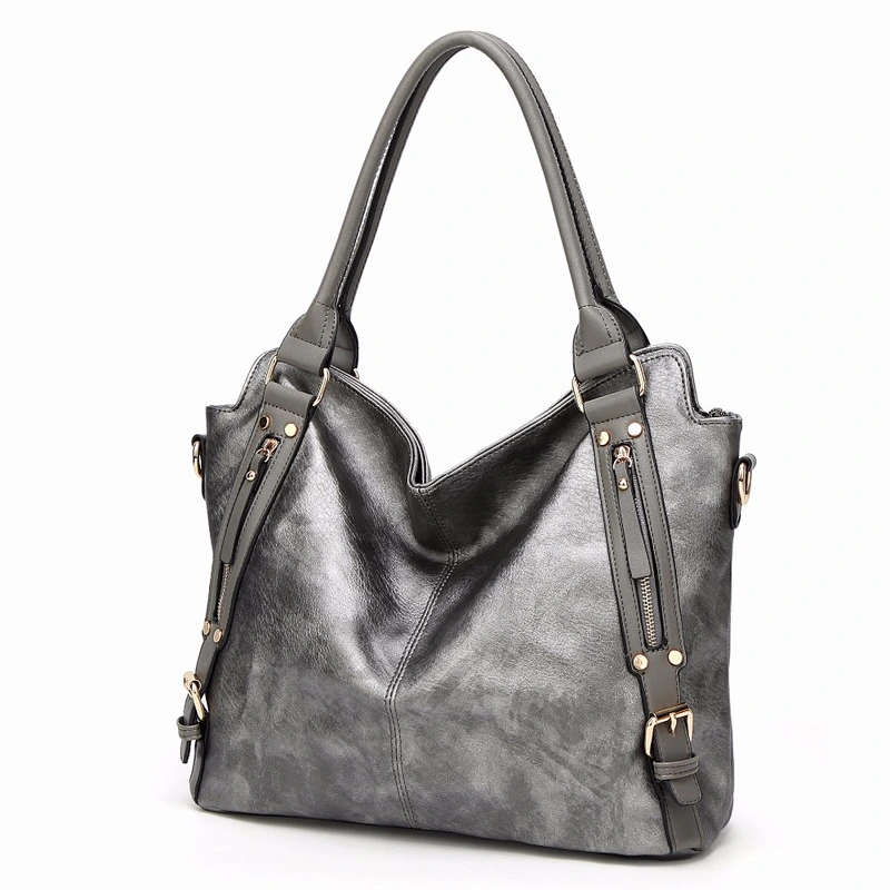 Wholesale Custom Tote Shoulder Bag Genuine Leather Lady Fashion Handbag