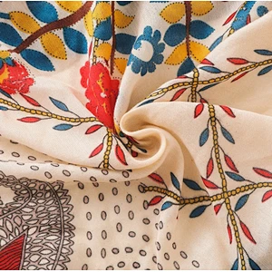 Spring and autumn fashion beach towel printed scarf