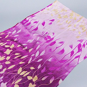 Wool shawl dubai hijab wholesale hand painted silk scarf