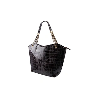 Fashion Design Crocodile Grain Women Shoulder Tote Bag Handbag